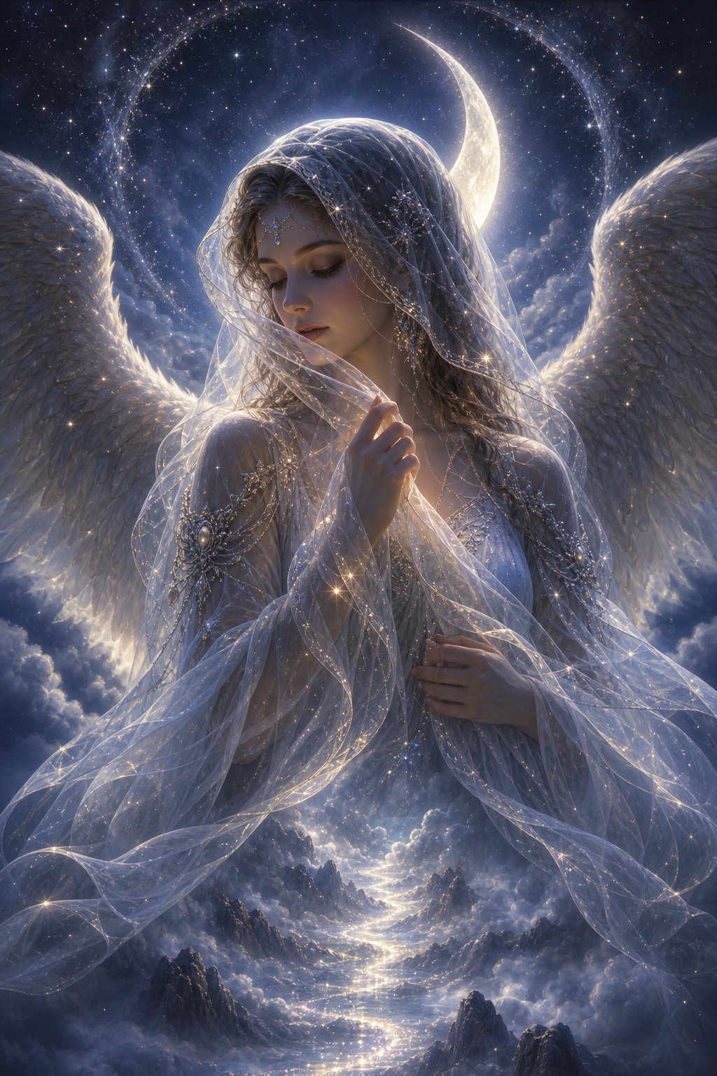 Angel of Moonlit Veils from Celestial Arcana