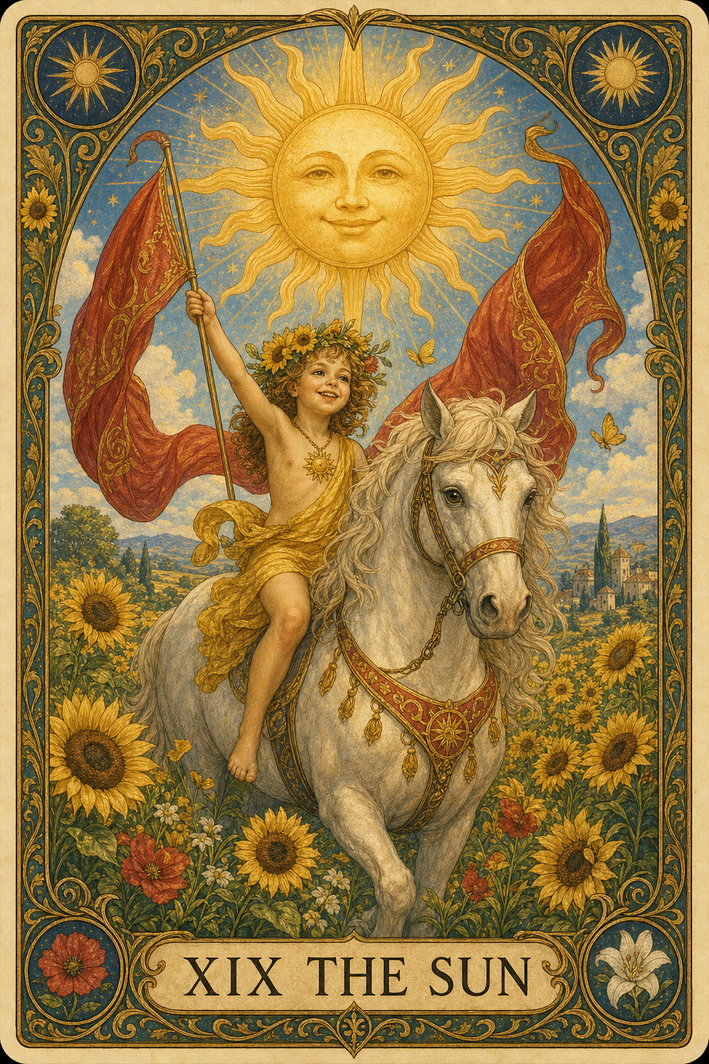 The Sun card